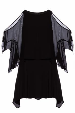 'ella sheer' ruffled dress, zdjęcie 1 'ella sheer' ruffled dress od AllSaints